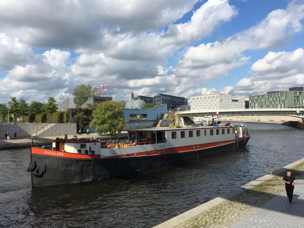 Hotelboat Angeline อัมสเตอร์ดัม ภายนอก รูปภาพ